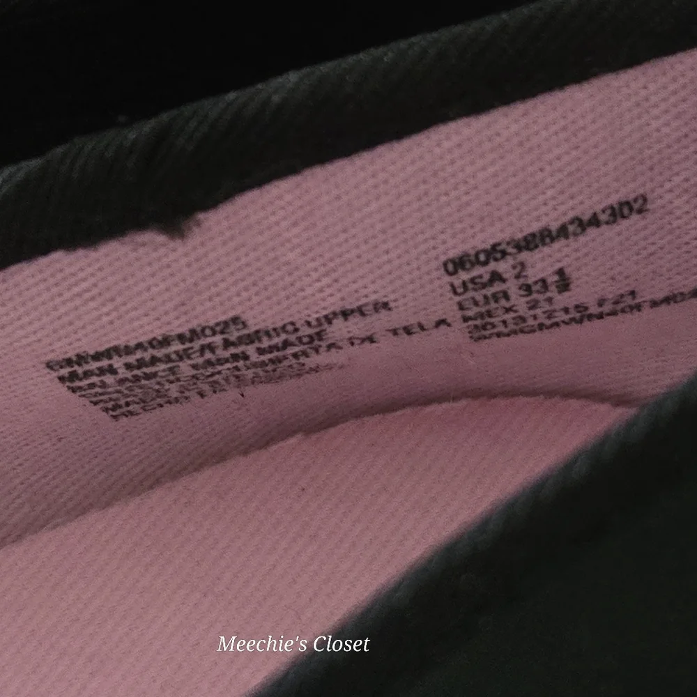 Wonder Nation Girls Black Flats With Bows Size 2